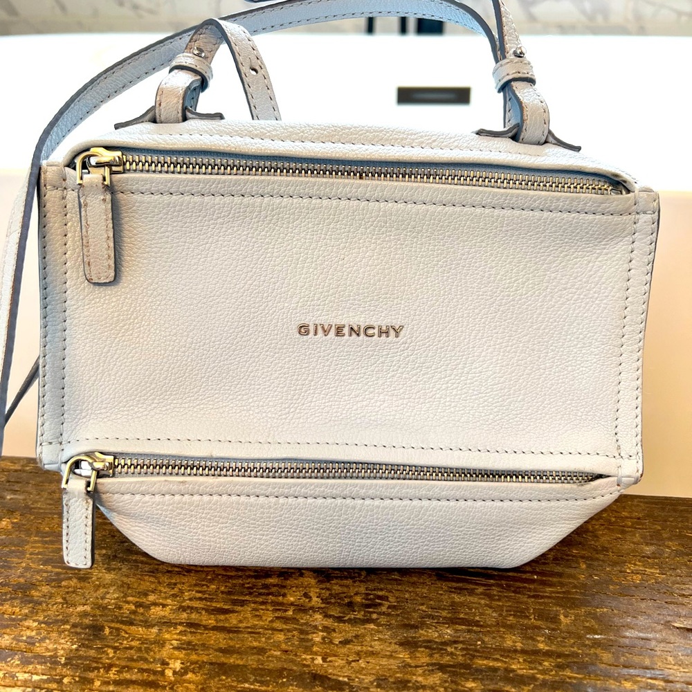 Givenchy pandora crossbody bag, baby blue